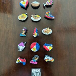 16 Filipino/Filipina croc charms / jibbitz / shoe charms  *** Philippines